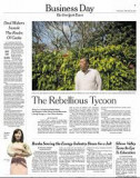New York Times - Business section